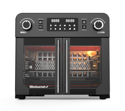 Imagem de Elite Gourmet EAF9010B Forno Air Fryer 23L French Door Preto