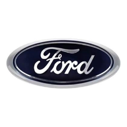 Imagem de Emblema Adesivo Alto Relevo Logo Ford Oval Porta Mala e Grade Frontal New Fiesta 10 a 13 e Novo Ka Apenas Traseiro