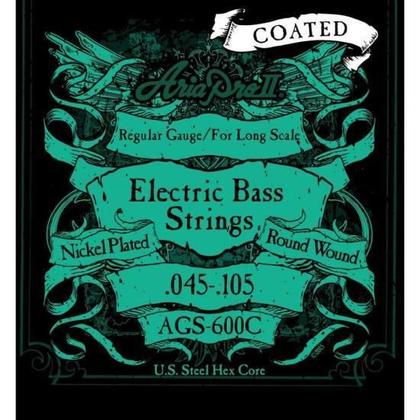 Imagem de Encordoamento Baixo 4 Cordas Coated .045 Ags600C Aria Pro Ii