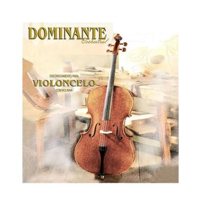 Imagem de Encordoamento Violoncelo Dominante Orchestral 5310 Jogo com 4 cordas
