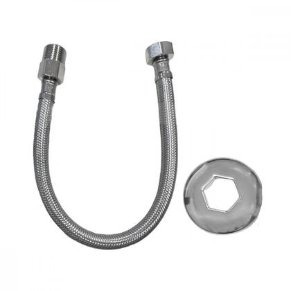 Imagem de Engate Flexivel Malha Inox Alta Pressao Censi 40Cm - 7545