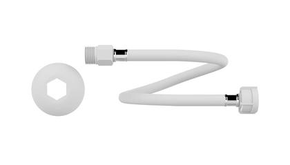 Imagem de Engate Flexivel Pvc Alta Pressao 1/2 X 40Cm Censi 7121