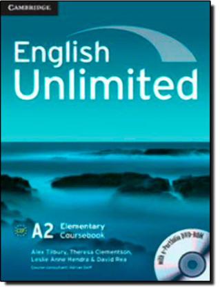 Imagem de English unlimited elementary cb with dvd-rom - 1st ed - CAMBRIDGE UNIVERSITY