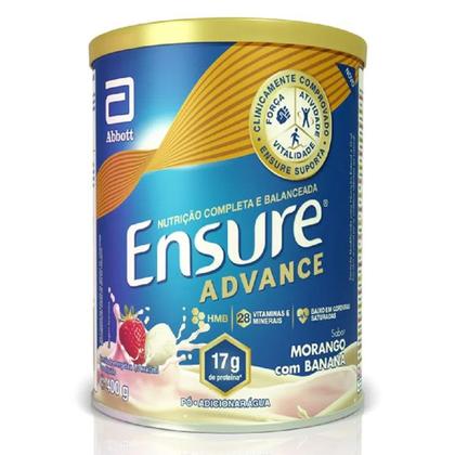 Imagem de Ensure Advance Morango e Banana 400g
