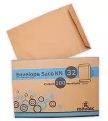 Imagem de Envelope A4 Pardo Caixa c/ 100 uni Tam: 22mmx32mm Marca Romitec