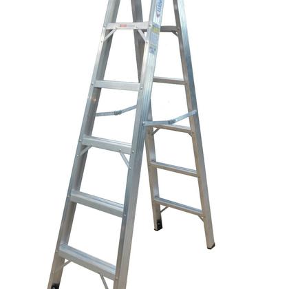 Imagem de Escada Tesoura Dupla Alumínio Premium