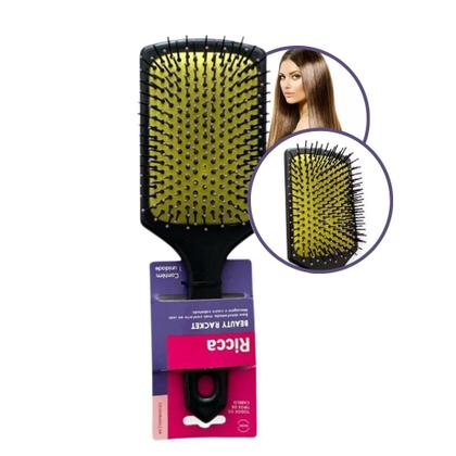 Imagem de Escova de Cabelo Base Almofadada Beauty Racket Beleza Ricca