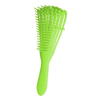 Imagem de Escova De Cabelo Polvo Crespo Enrolado Cacheado Várias Cores