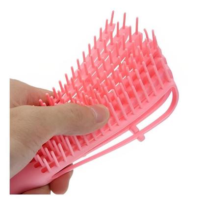 Imagem de  Escova Pente Para Cabelo Cacheado Crespo Enrolado Polvo