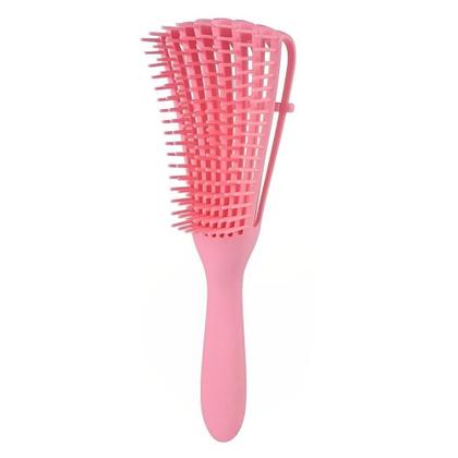 Imagem de Escova Pente Para Cabelo Cacheado Crespo Enrolado Polvo