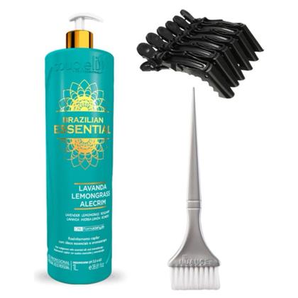 Imagem de Escova Progressiva Realinhamento Termicó Brazilian Essential 1L Souple Liss