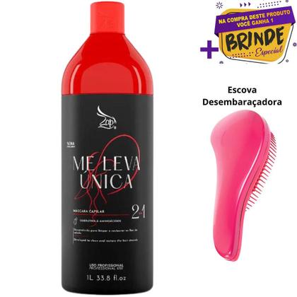 Imagem de Escova Progressiva Zap Me Leva Passo Único 2 Em 1 - 1 Litro