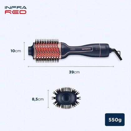 Imagem de Escova Secadora InfraRed Mondial 1200W ES01IR