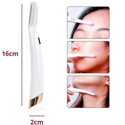 Imagem de Esfoliador Depilador Com Lâmina Para Uso No Rosto