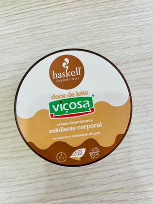 Imagem de Esfoliante Corporal Haskell Doce de Leite Viçosa  150g