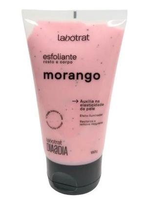 Imagem de Esfoliante Creme Morango Hidrata Corpo Facial Labotrat