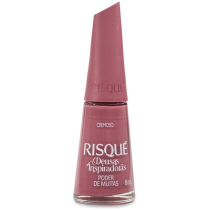 Imagem de Esmalte Risqué Deusas Inspiradoras Poder de Muitas Rosa 8 ml