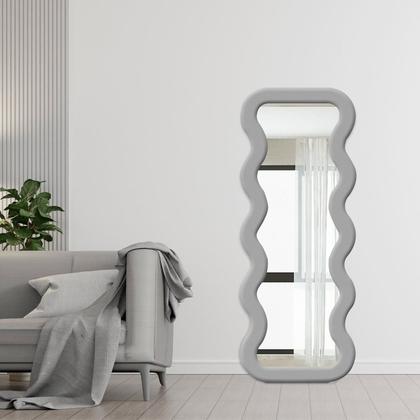 Imagem de Espelho de Chão New York Bouclê 68cm X 180cm Cinza