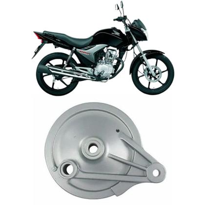 Imagem de Espelho de freio traseiro CG 150 Titan ES / KS / MIX / ESD / EX / FLEX 2004 até 2011 Cobreq - 0003-EP