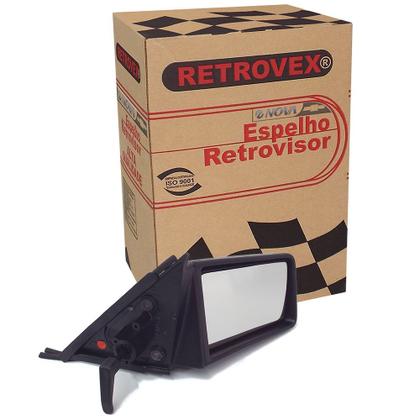 Imagem de Espelho Retrovisor 2 4 Portas Lado Direito Com Controle Retrovex Monza 1991 A 1993 Rx2224