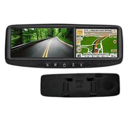 Imagem de Espelho Retrovisor Com Monitor Orbe Om43Gps-C 4,3 Polegadas