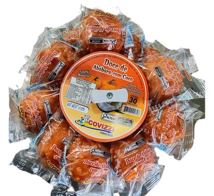 Imagem de Espeto de doce de abobora com côco covizzi 1,7 kg com 30 unidades