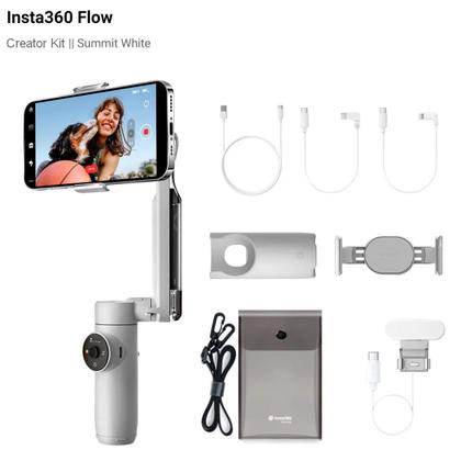 Imagem de Estabilizador Eletrônico Insta360 Flow Creator Kit de Smartphones