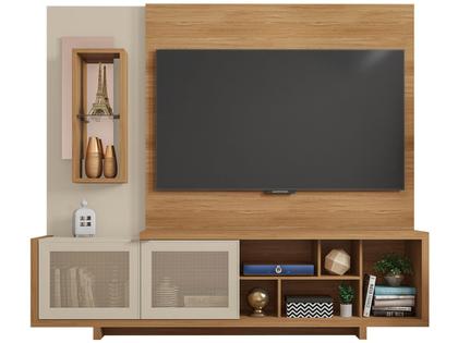 Imagem de Estante Home para TV até 65” 2 Portas Caemmun Linus