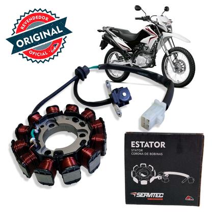 Imagem de Estator Magneto Servitec Honda Bros 150 Nxr Mix Flex (09-14)