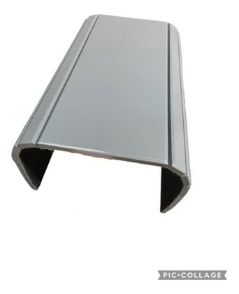 Imagem de Esteira Bandeja Suporte Reta Flexível Para Braço Sofá Cinza