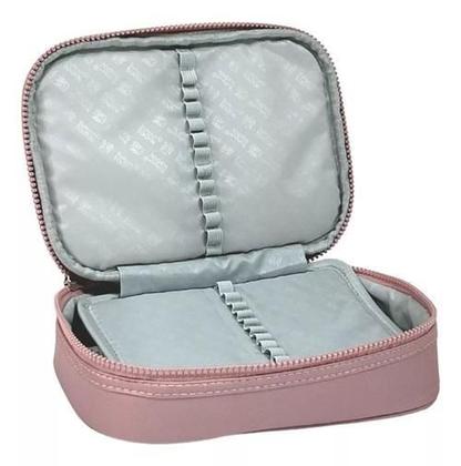 Estojo Box 100 Pens Rebecca Bonbon Crinkle Clio Rosa - 2418