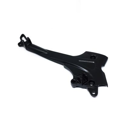 Imagem de Estribo Suporte Pedaleira Apoio Bacalhau Moto Yamaha Fazer 250 2011 2012 2013 2014 2015 2016 2017 Lado Direito Elo