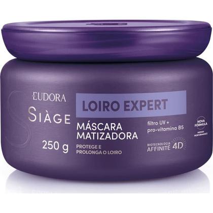 Imagem de Eudora máscara capilar matizadora siàge loiro expert 250g