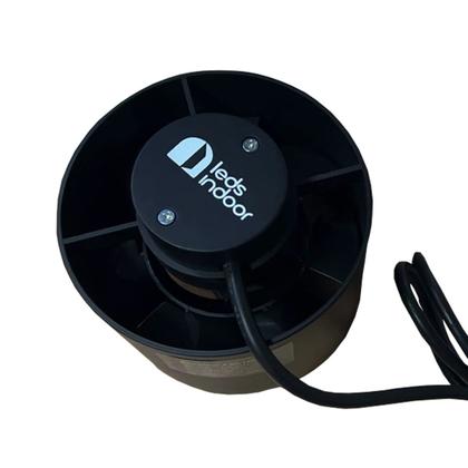 Imagem de Exaustor Axial leds indoor Silencioso Para Cultivo 100mm, 125mm 150mm 110v Ou 220v