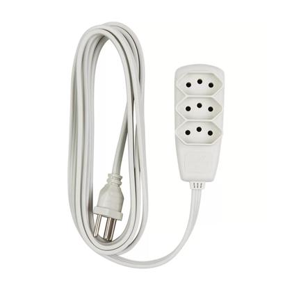 Imagem de Extensão Sort PP 3X0,75 2P+T 10A/250V 5 Metros DN1780 Daneva