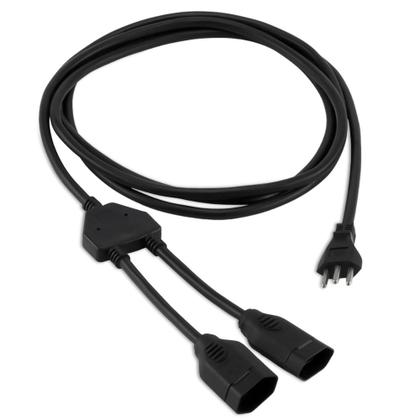 Imagem de Extensão Tripolar Multiplicadora 20A Pr 5 Metros Forceline