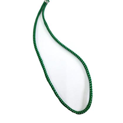 Imagem de Extensor Corda Elastica Sem Gancho 70cm Verde/Branco-15UN