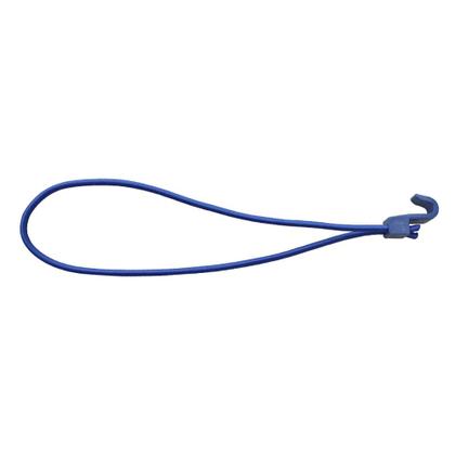 Imagem de Extensor ou Corda Elastica Gancho Plastico 35cm Azul - 5UN