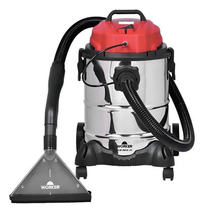 Imagem de Extratora De Sujeira Profissional Worker 25l 1400w Inox Ofer Cor Vermelho