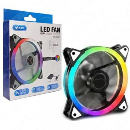 Imagem de Fan para Gabinete e CPU Com Led Knup VR307