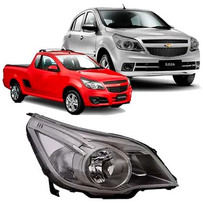 Imagem de Farol Agile 2009 2010 2011 2012 2013 Montana Cromonix