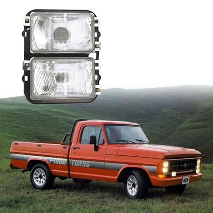 Imagem de Farol Duplo F1000 F4000 1985 86 87 88 89 90 1991 Foco Duplo
