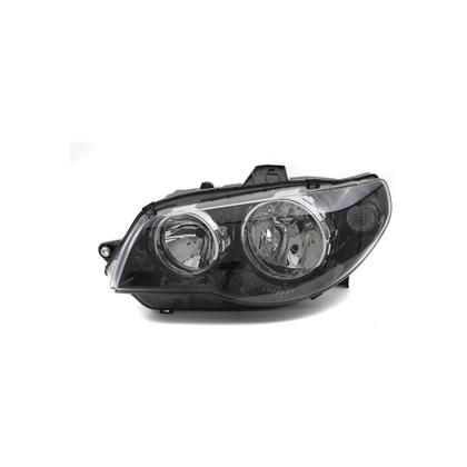 Imagem de Farol Duplo H7 Mascara Negra Canhao Metalizado Fiat Palio / Siena / 2005 a 2007 Lado Esquerdo