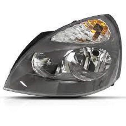 Imagem de Farol renault clio 2003 até 2012 esquerdo mascara cinza tyc