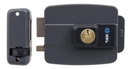 Imagem de Fechadura Elétrica Deluxe - 12v - Cinza - Hdl C-90