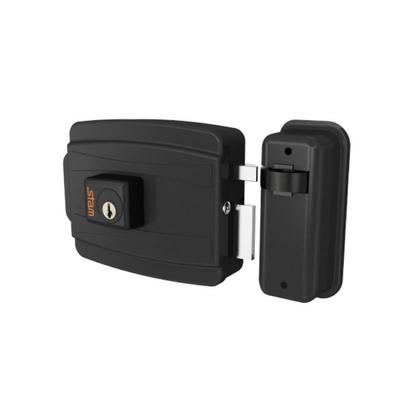 Imagem de Fechadura elétrica grafite 40mm Stam