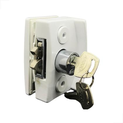 Imagem de Fechadura Modelo Blindex Janela De Correr 3532Mini Branco