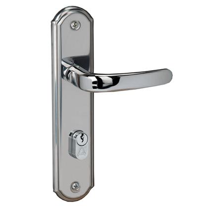 Imagem de Fechadura Para Porta Externa 55mm Espelho Cromado Aliança