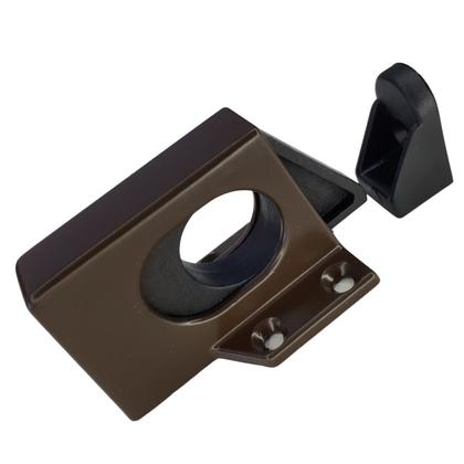 Imagem de Fecho gatilho para janela basculante de madeira ferro ou alumínio Marrom