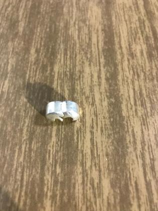 Imagem de Fecho Pulseira Berloque Prata Italiana 925